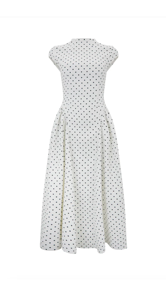 Odd Muse - Cap Sleeve Midi Dress