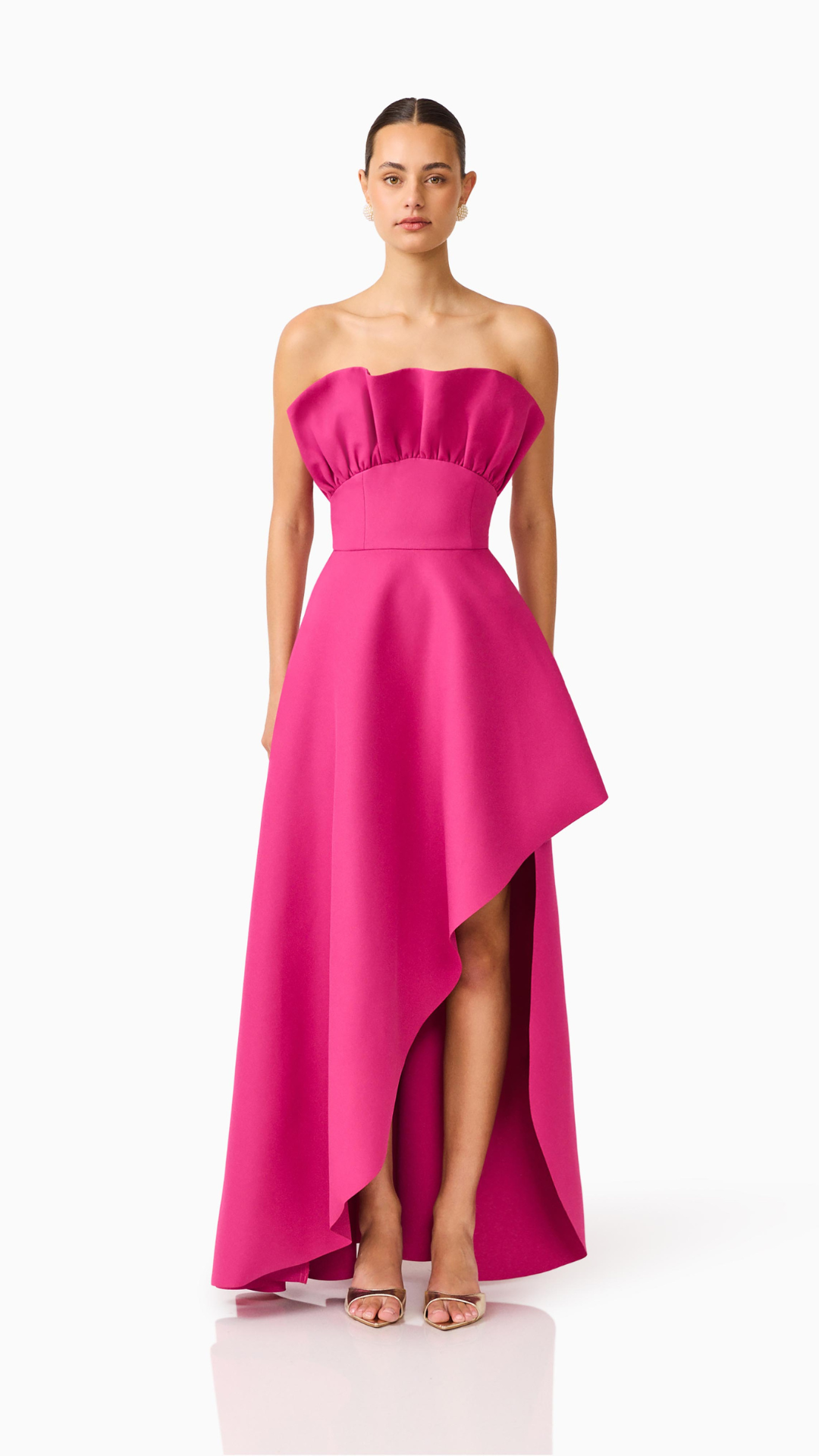 Elliatt - Liora Strapless Asymmetric Gown