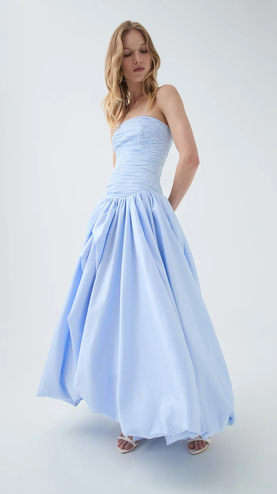 AJE - Violette Bubble Hem Maxi Dress
