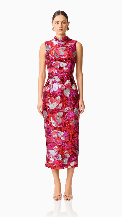 Elliatt - Solara Embellished Midi Dress