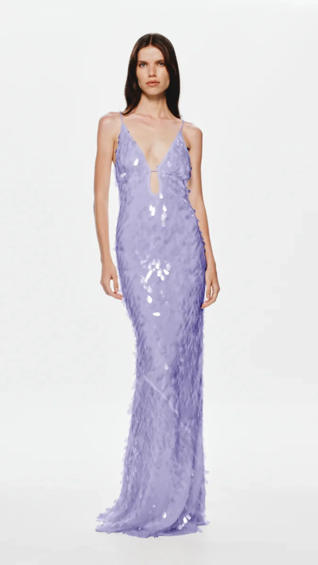 MISHA - Sapphire Sequin Maxi Dress