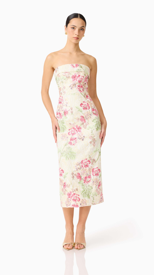 Elliatt - Greta Strapless Midi Dress