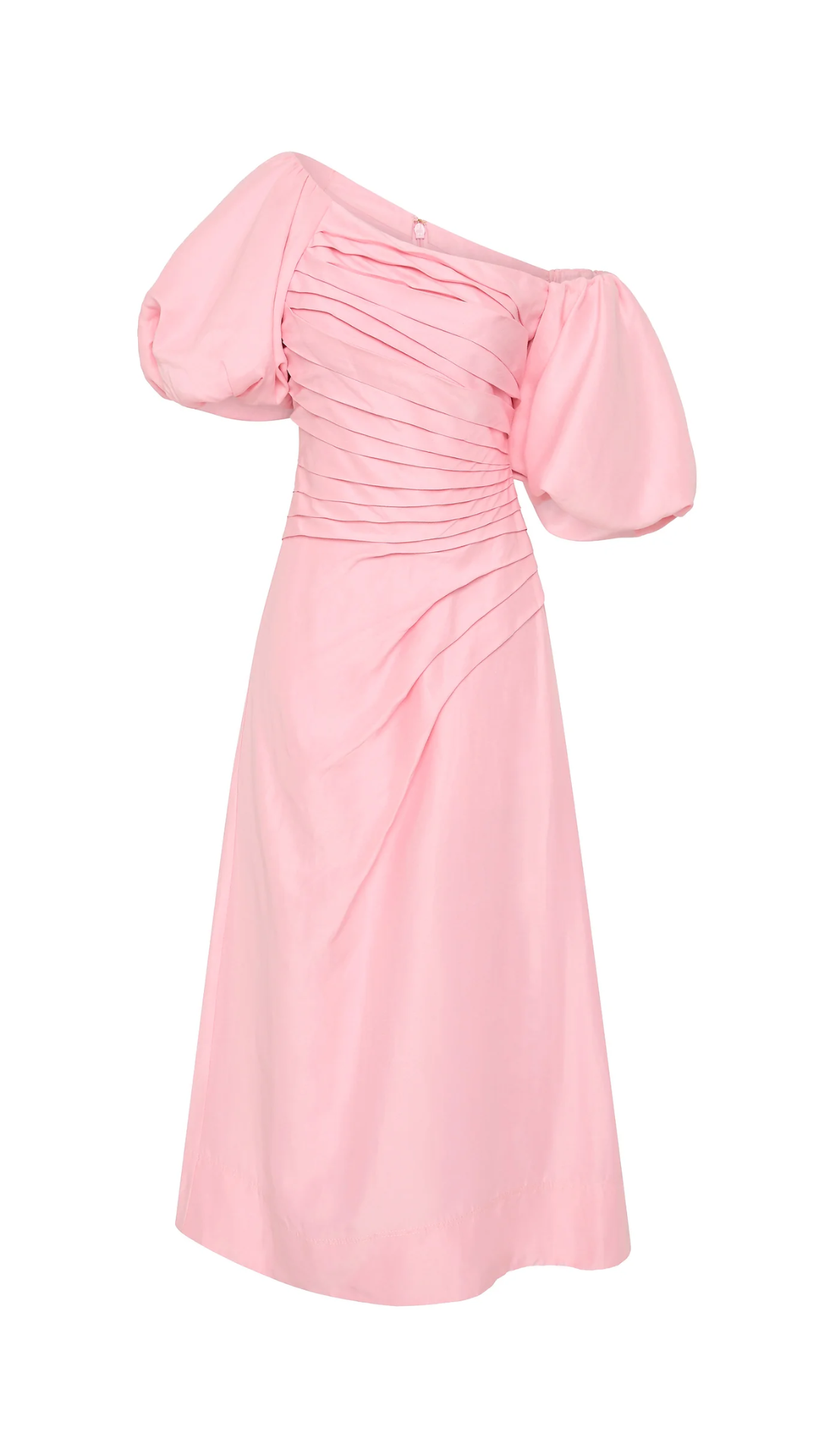 AJE - Cadence Ruched  Midi Dress