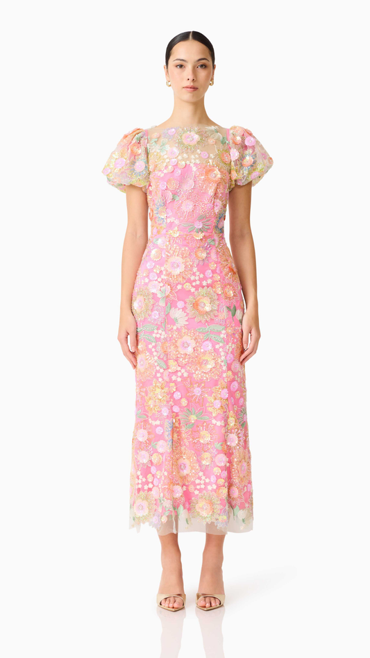 Elliatt - Nathalie Puff Sleeve Gown