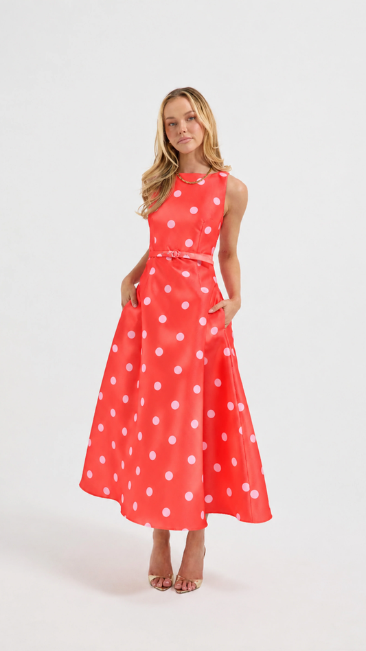 Pasduchas - Dottie Flared Midi