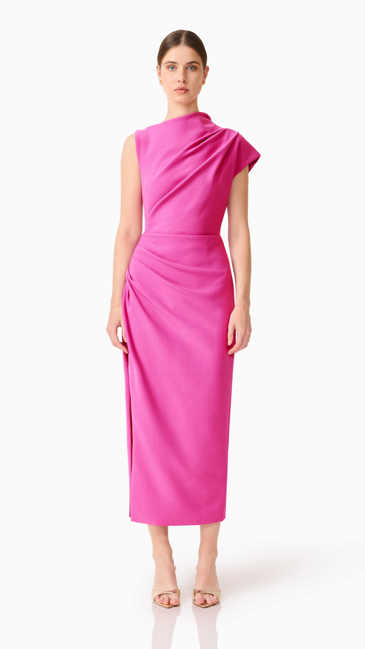 Elliatt - Chantal Asymmetrical Midi Dress