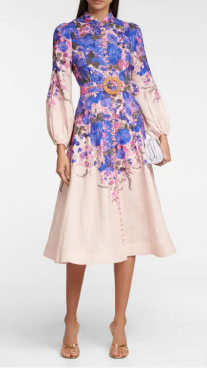 Zimmermann - High Tide Buttoned Midi