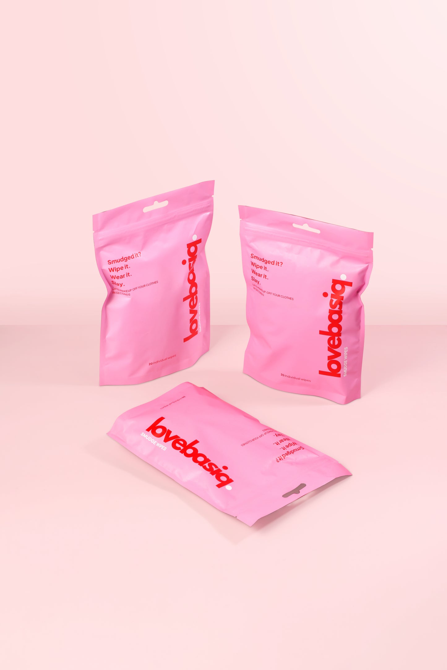 Lovebasiq. -  Smudge Wipes 20 Pack