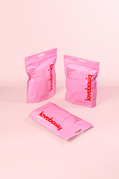 Lovebasiq. -  Smudge Wipes 20 Pack