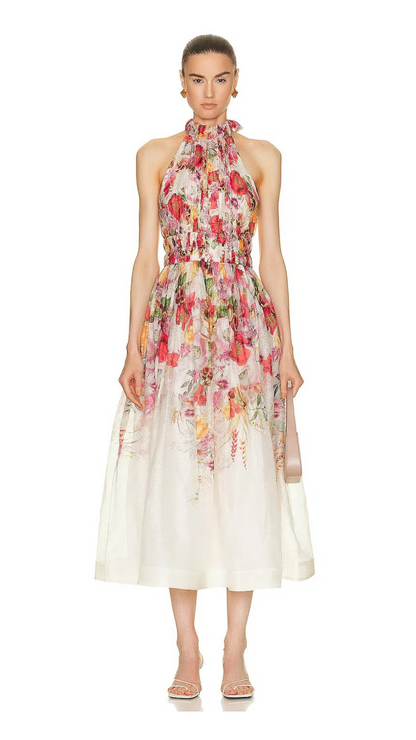 Zimmermann - Wonderland Halter Dress