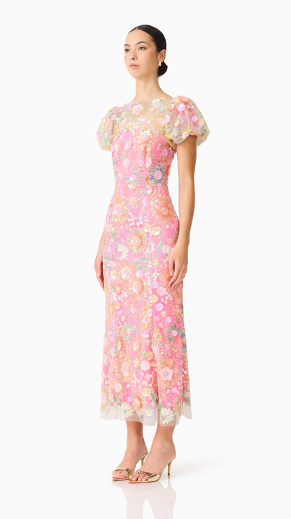 Elliatt - Nathalie Puff Sleeve Gown