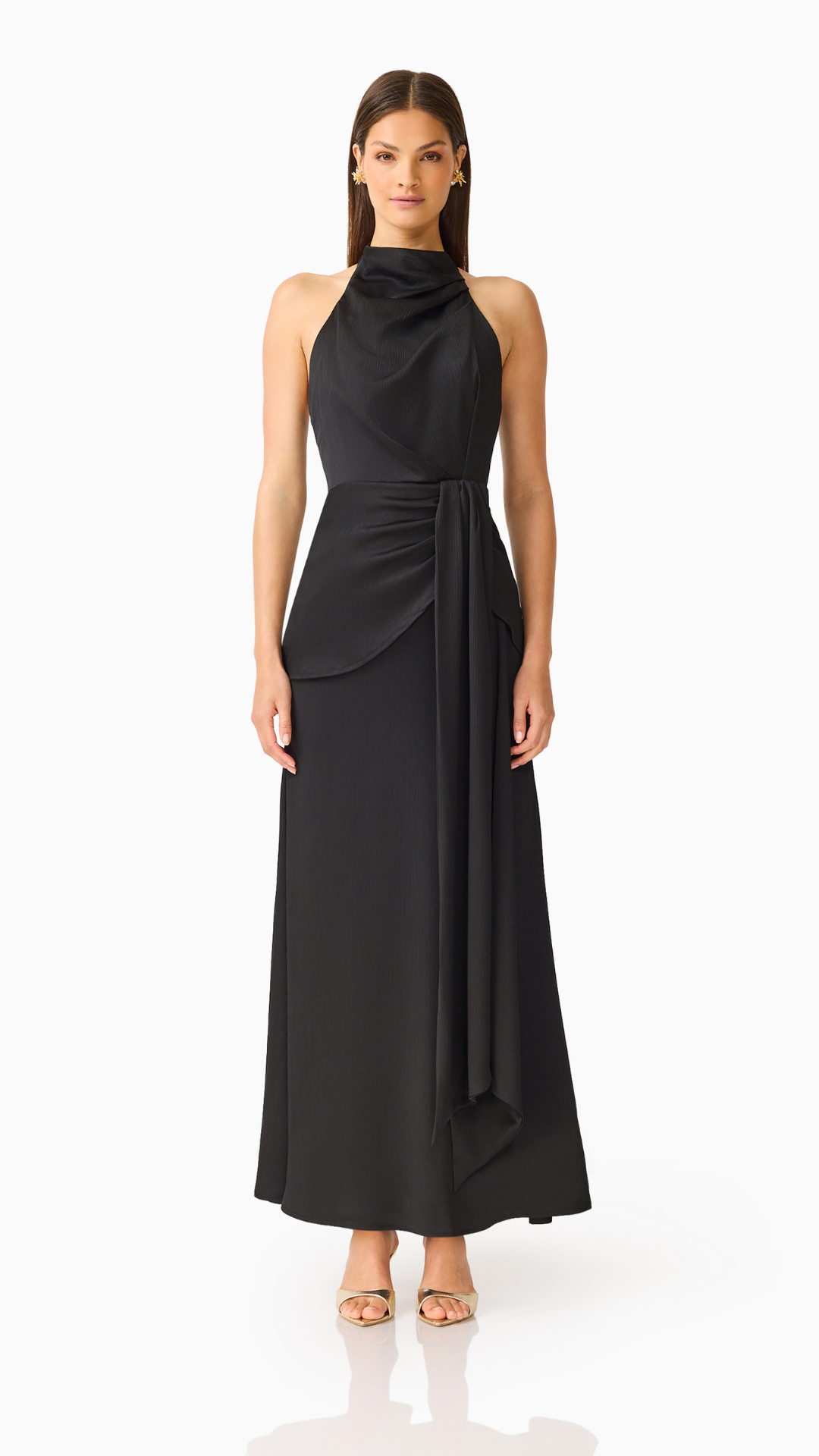 Elliatt - Auriella Halter Maxi Gown