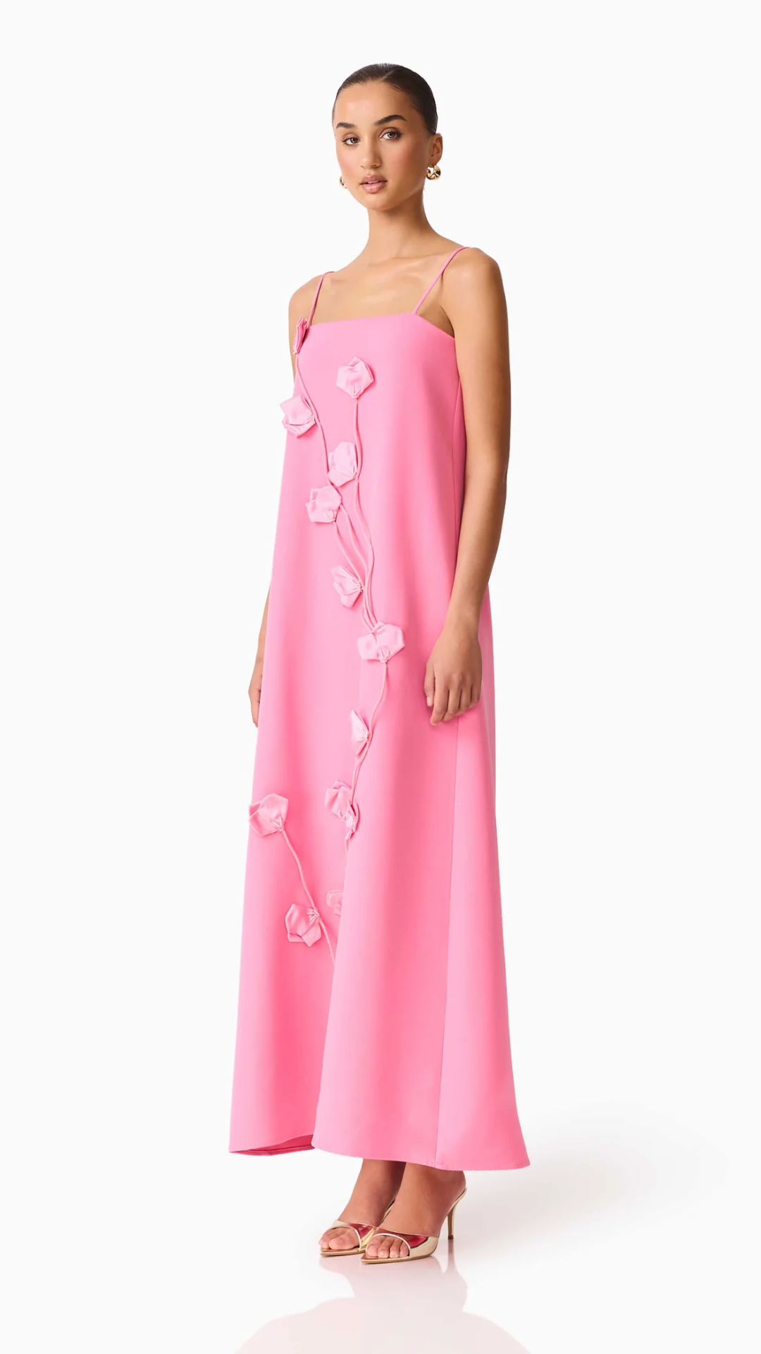 Elliatt - Nolana Floral Applique Gown