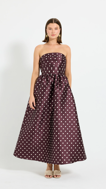 Pasduchas - Alistair Strapless Midi