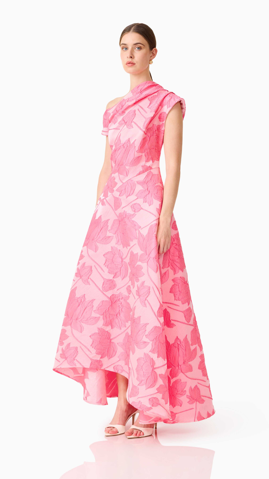 Elliatt - Dionne Asymmetrical Maxi Gown
