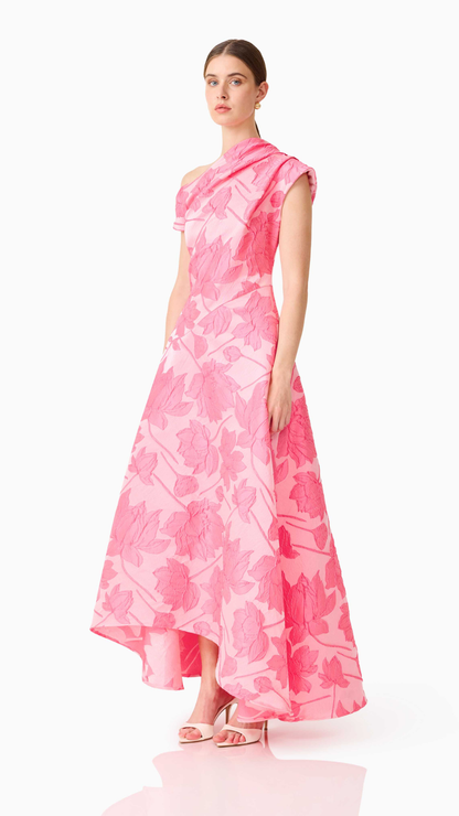 Elliatt - Dionne Asymmetrical Maxi Gown