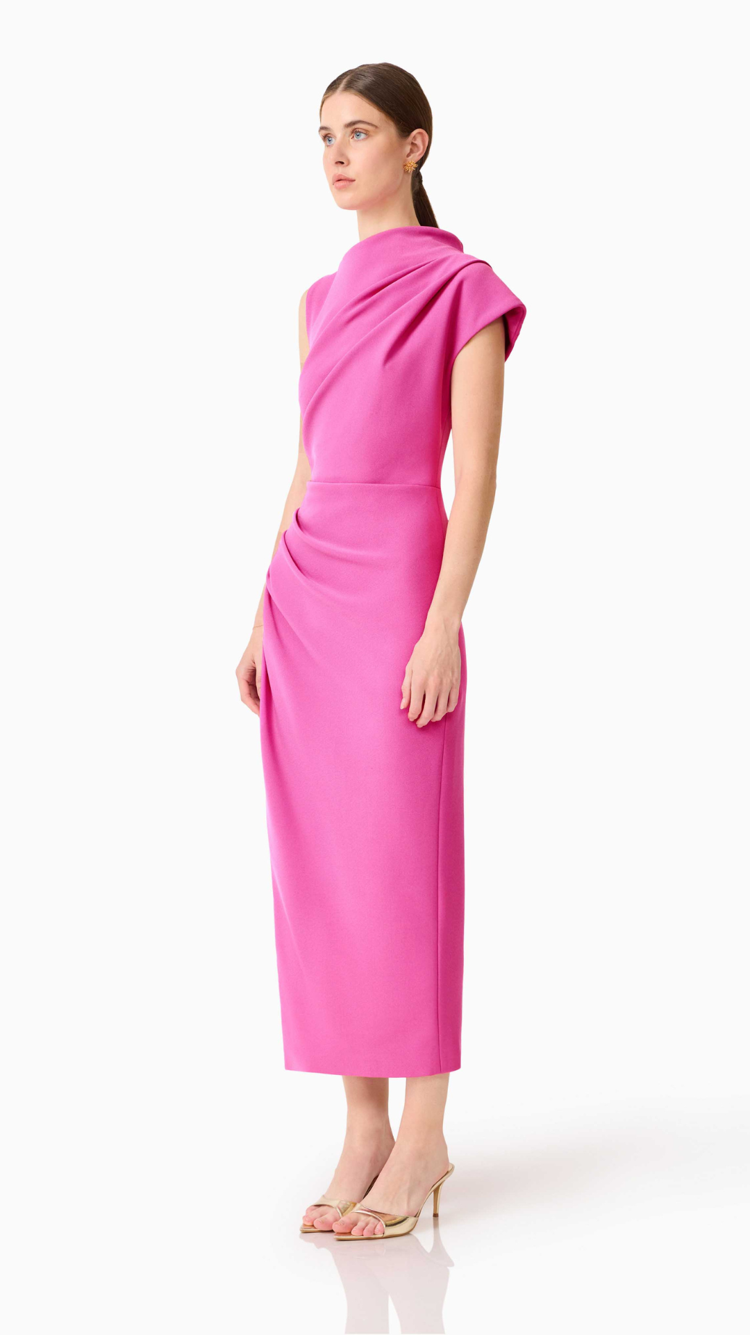 Elliatt - Chantal Asymmetrical Midi Dress