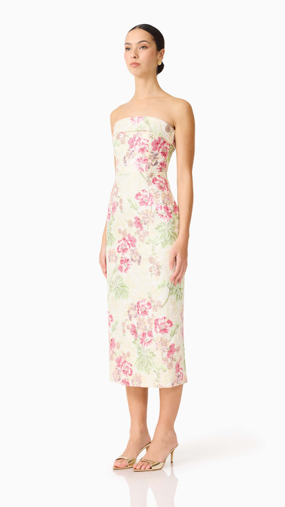 Elliatt - Greta Strapless Midi Dress