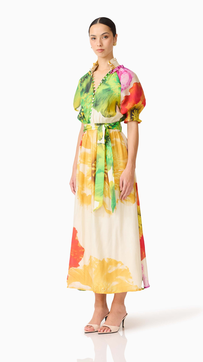 Elliatt - Lilia Puff Sleeve maxi dress