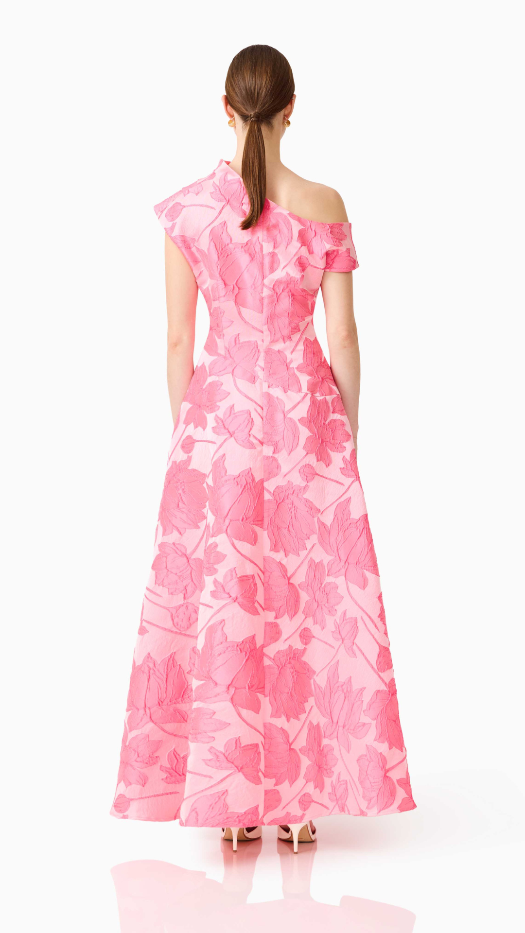 Elliatt - Dionne Asymmetrical Maxi Gown