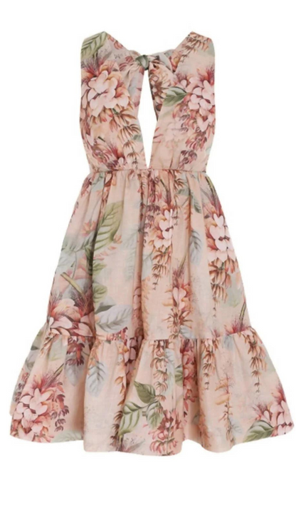 Zimmermann - Candescent Plunge Neck Mini