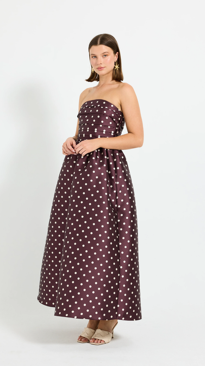 Pasduchas - Alistair Strapless Midi