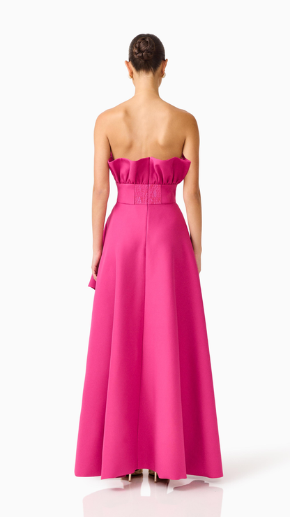 Elliatt - Liora Strapless Asymmetric Gown