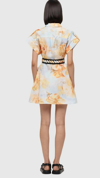 Leo Lin - Frankie Pocket Shirt Mini Dress