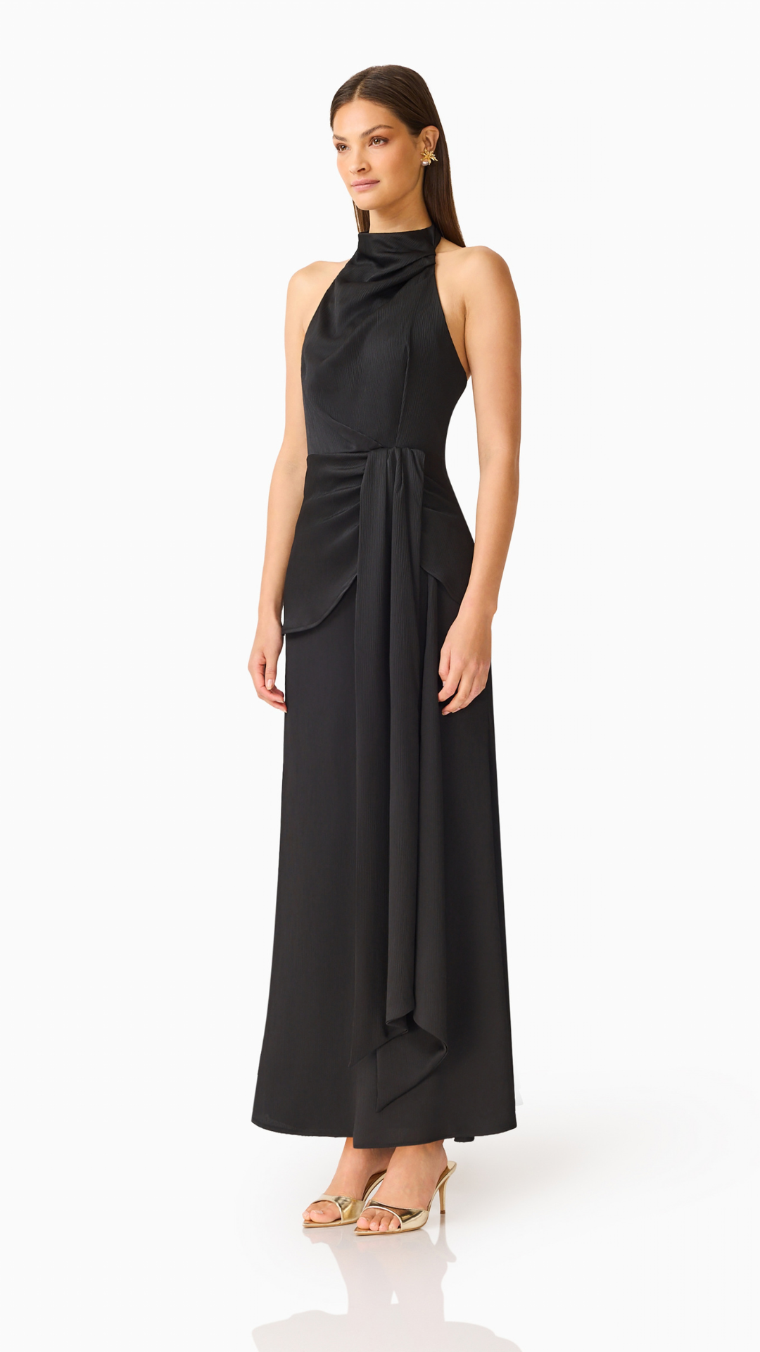 Elliatt - Auriella Halter Maxi Gown