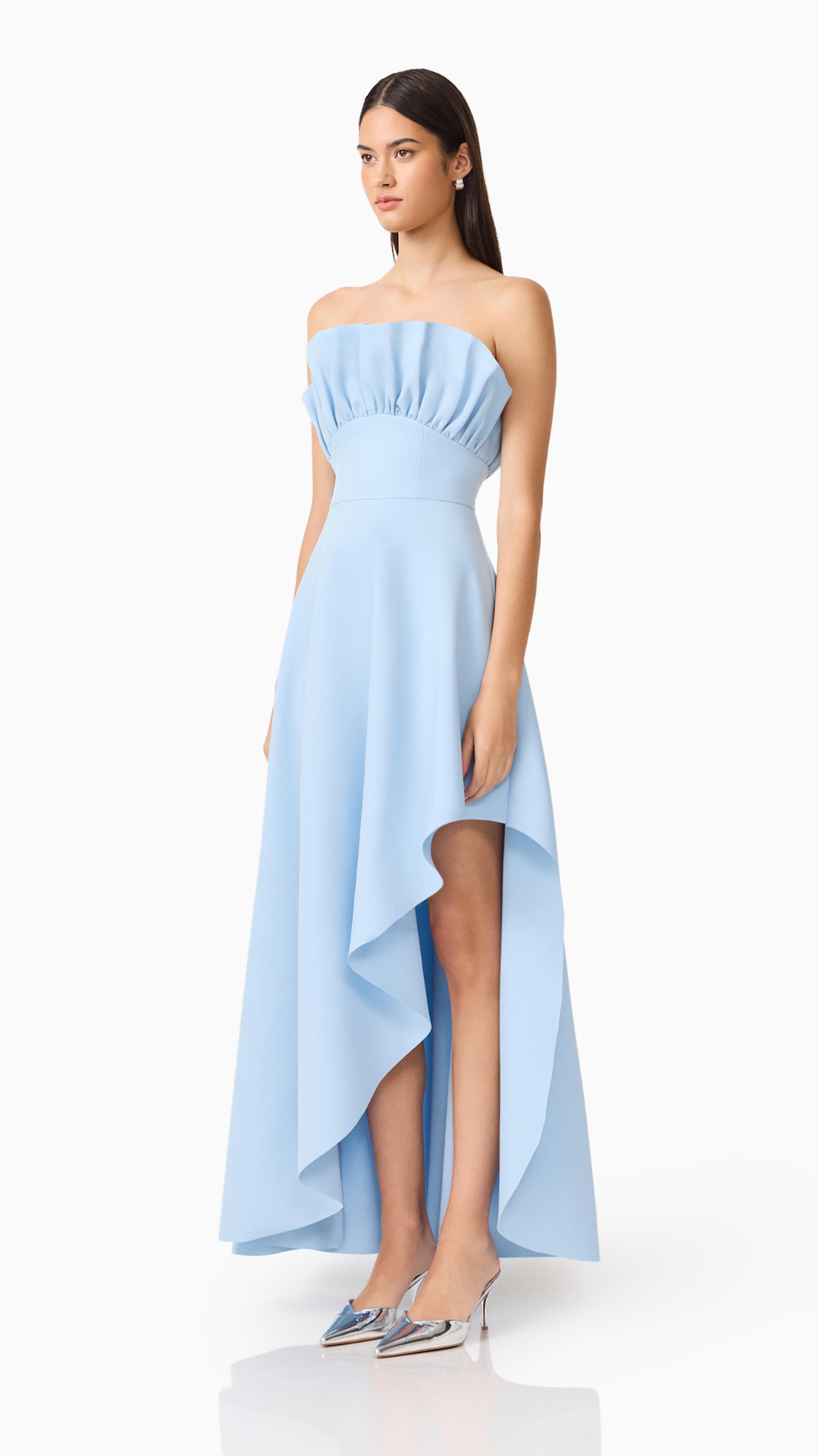 Elliatt - Liora Strapless Asymmetric Gown