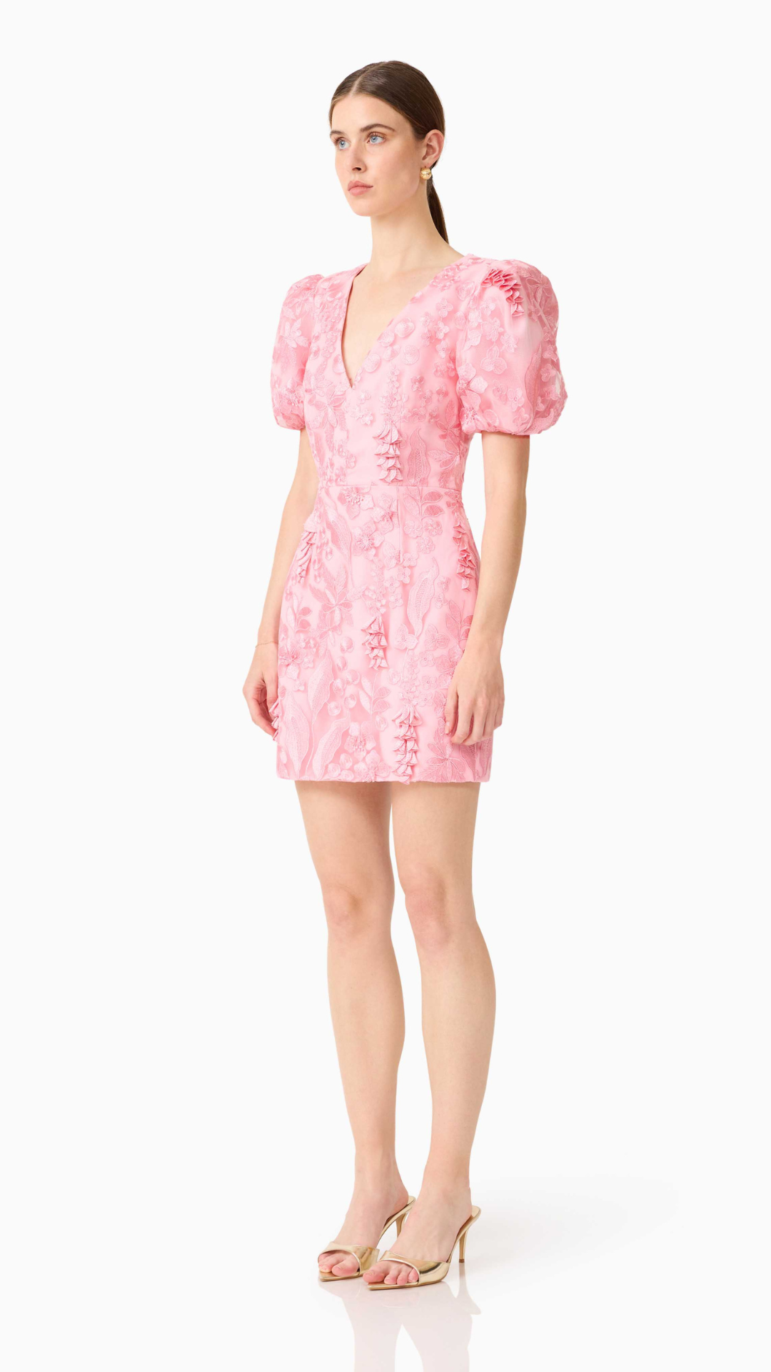 Elliatt - Monique Puff Sleeve Mini Dress