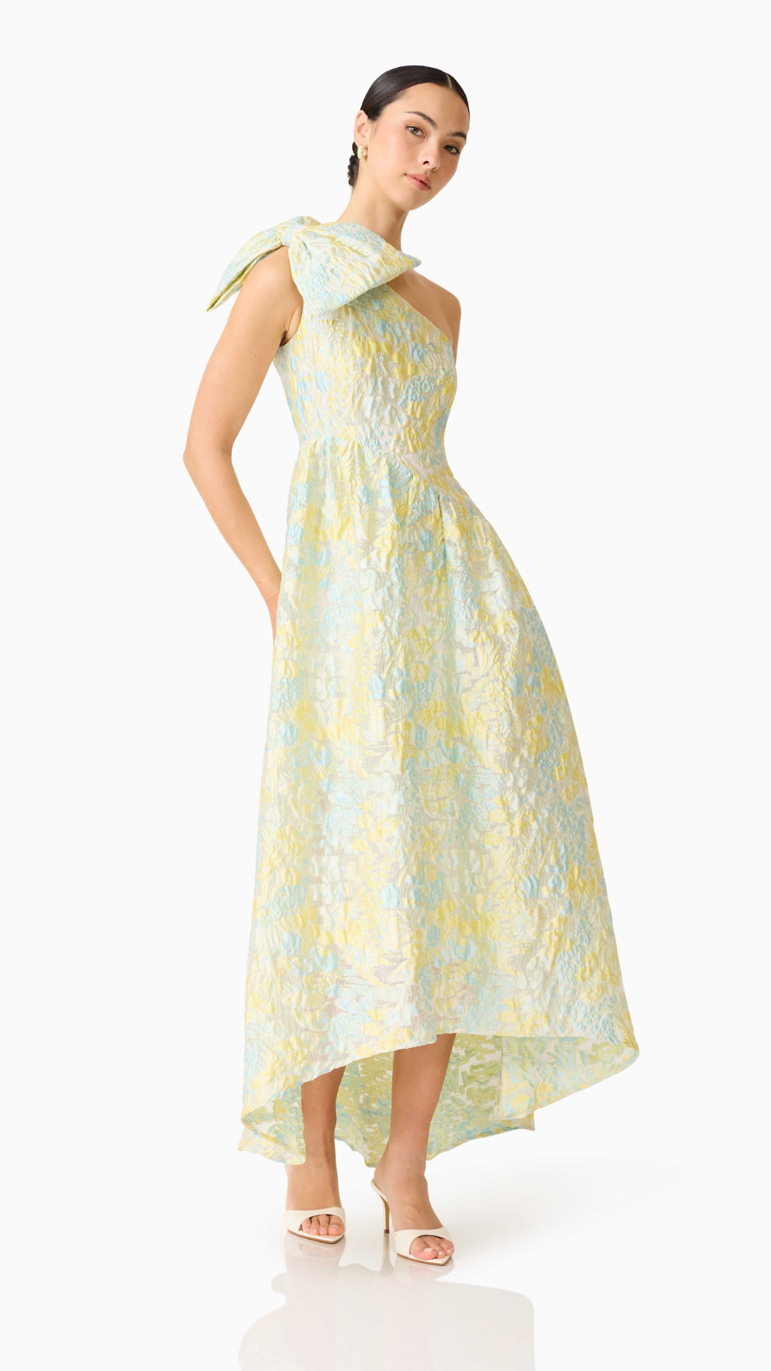 Elliatt - Penelope Asymmetrical Hi-Lo Gown