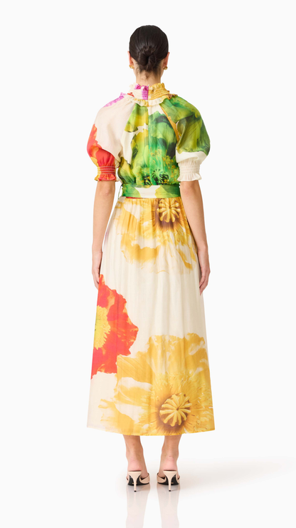 Elliatt - Lilia Puff Sleeve maxi dress