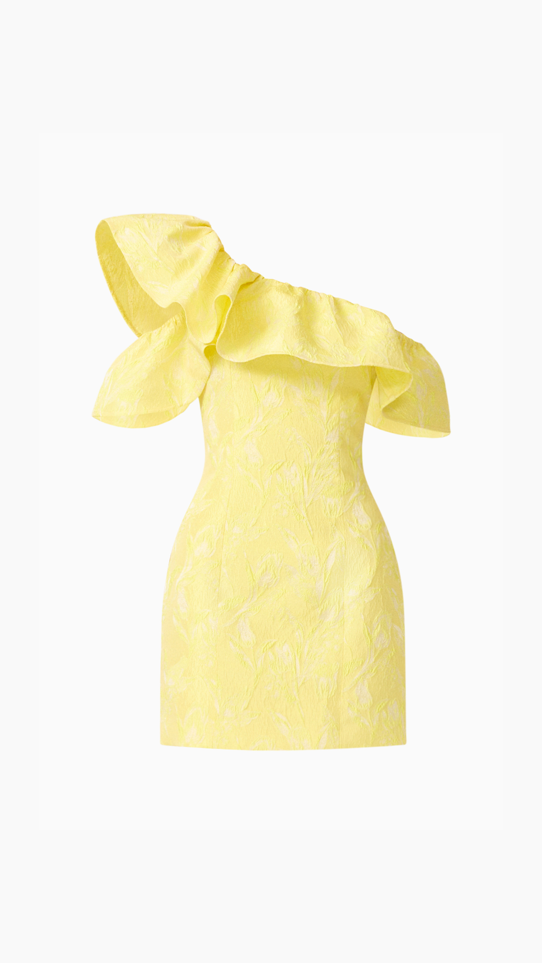 Elliatt - Luella One Shoulder Ruffle Mini Dress