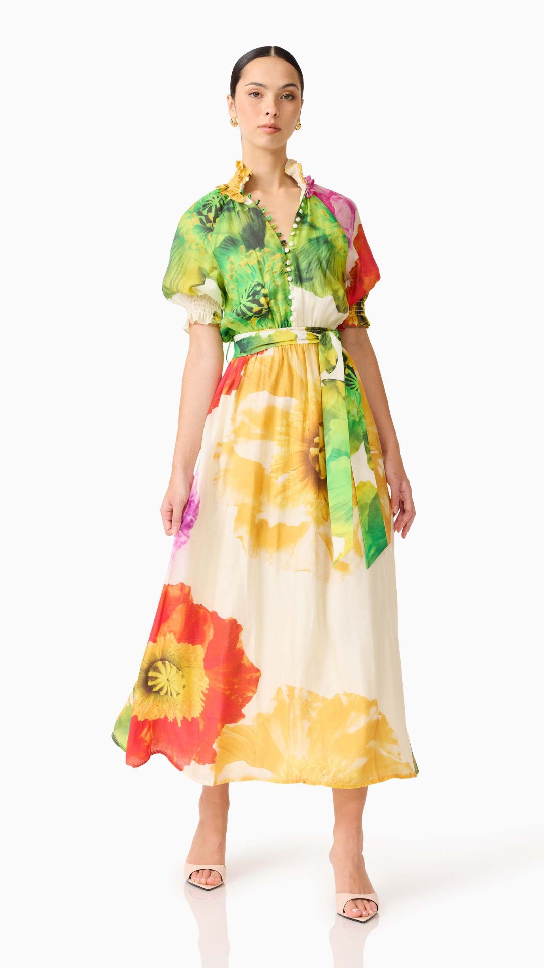 Elliatt - Lilia Puff Sleeve maxi dress