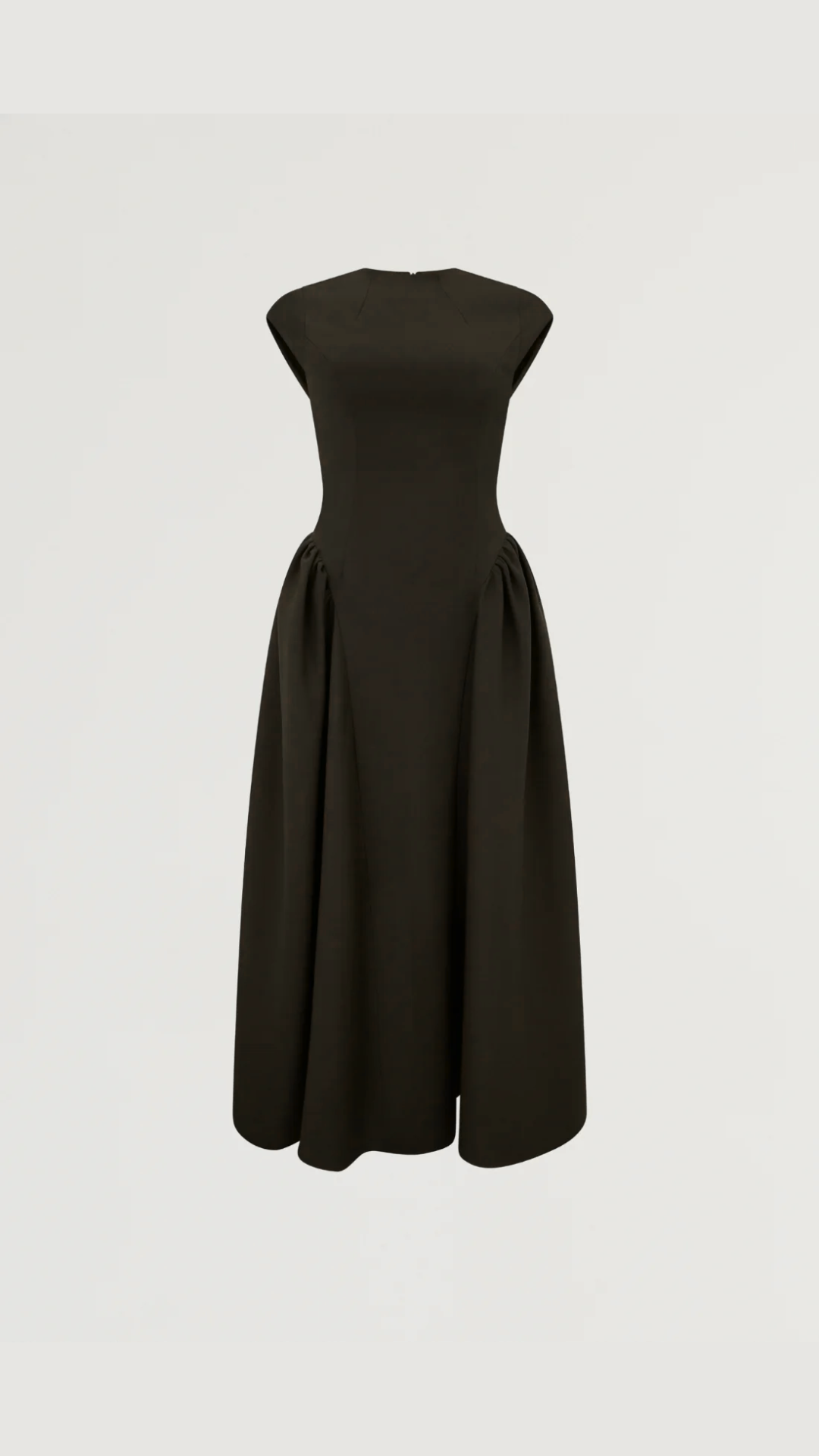 Odd Muse - Cap Sleeve Midi Dress