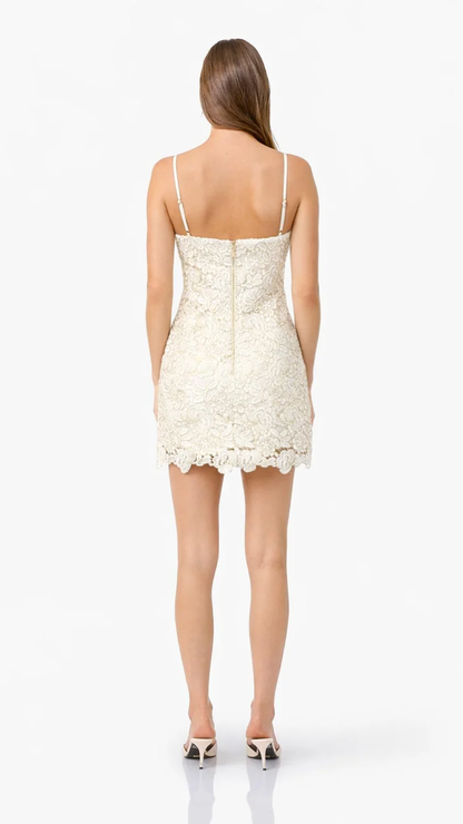 Elliatt - Blossia Embellished Mini Dress