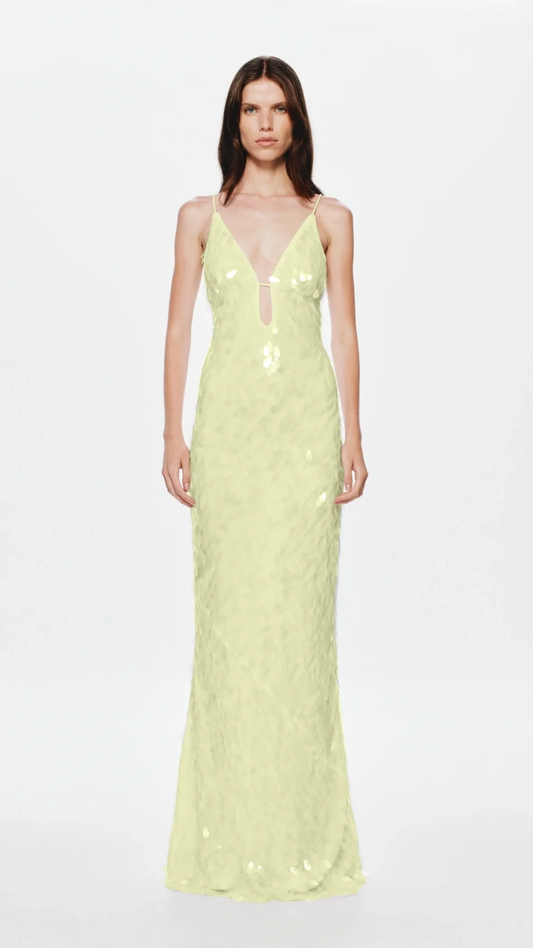 MISHA - Sapphire Sequin Maxi Dress