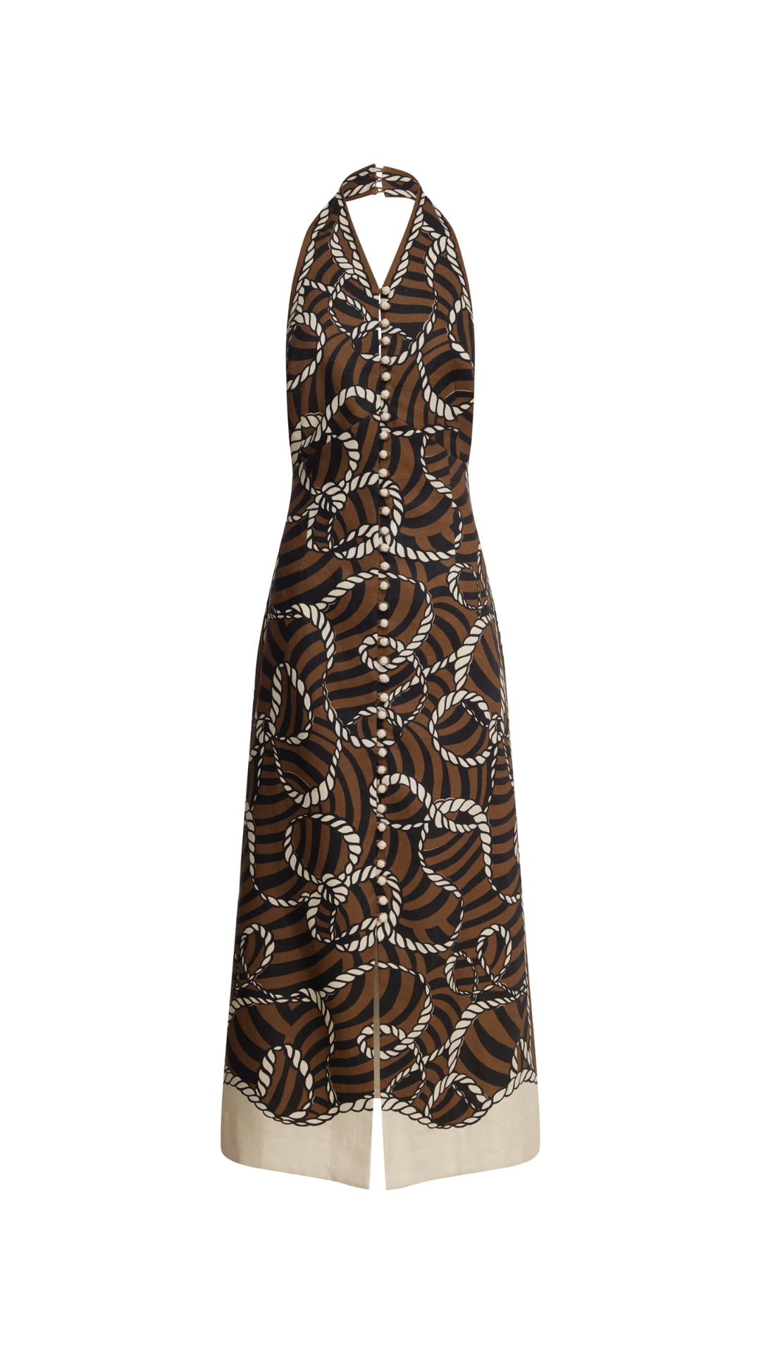 Alemais - Sail Halter Midi Dress
