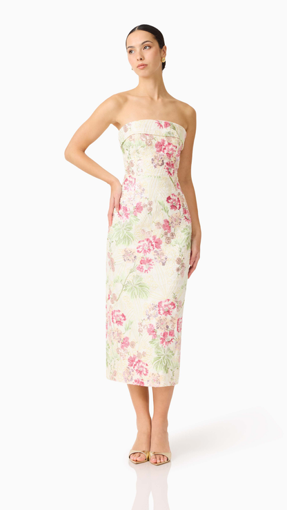Elliatt - Greta Strapless Midi Dress
