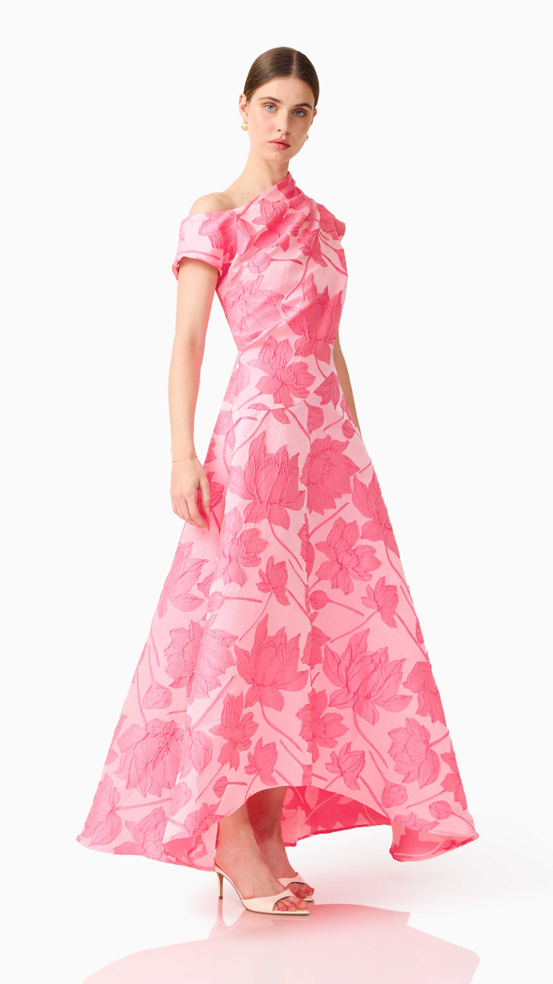 Elliatt - Dionne Asymmetrical Maxi Gown
