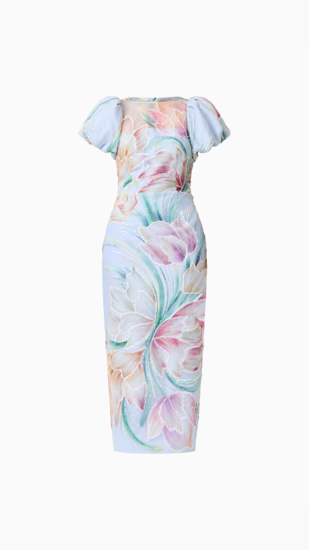 Elliatt - Priselle Puff Sleeve Midi Dress