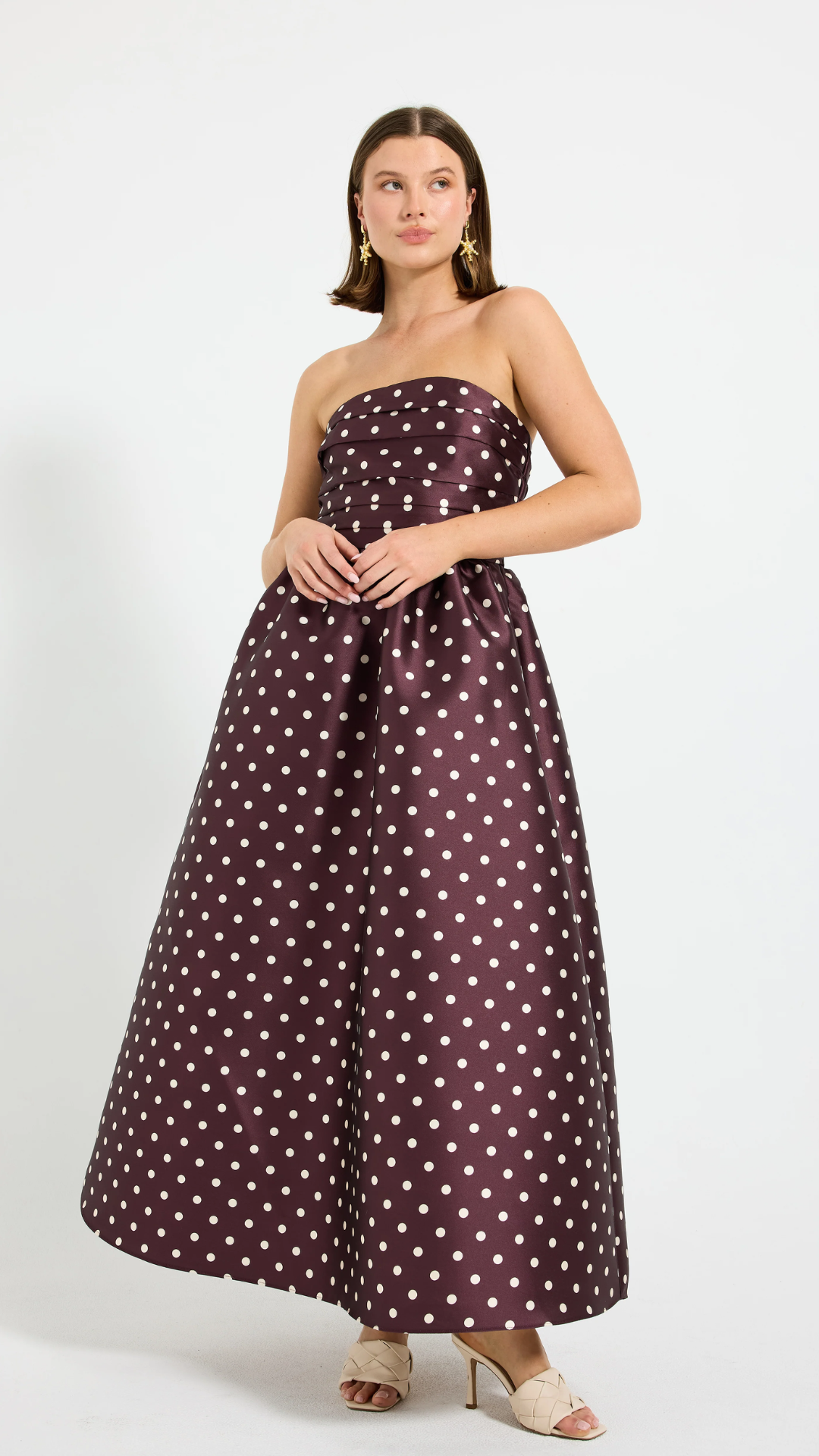 Pasduchas - Alistair Strapless Midi