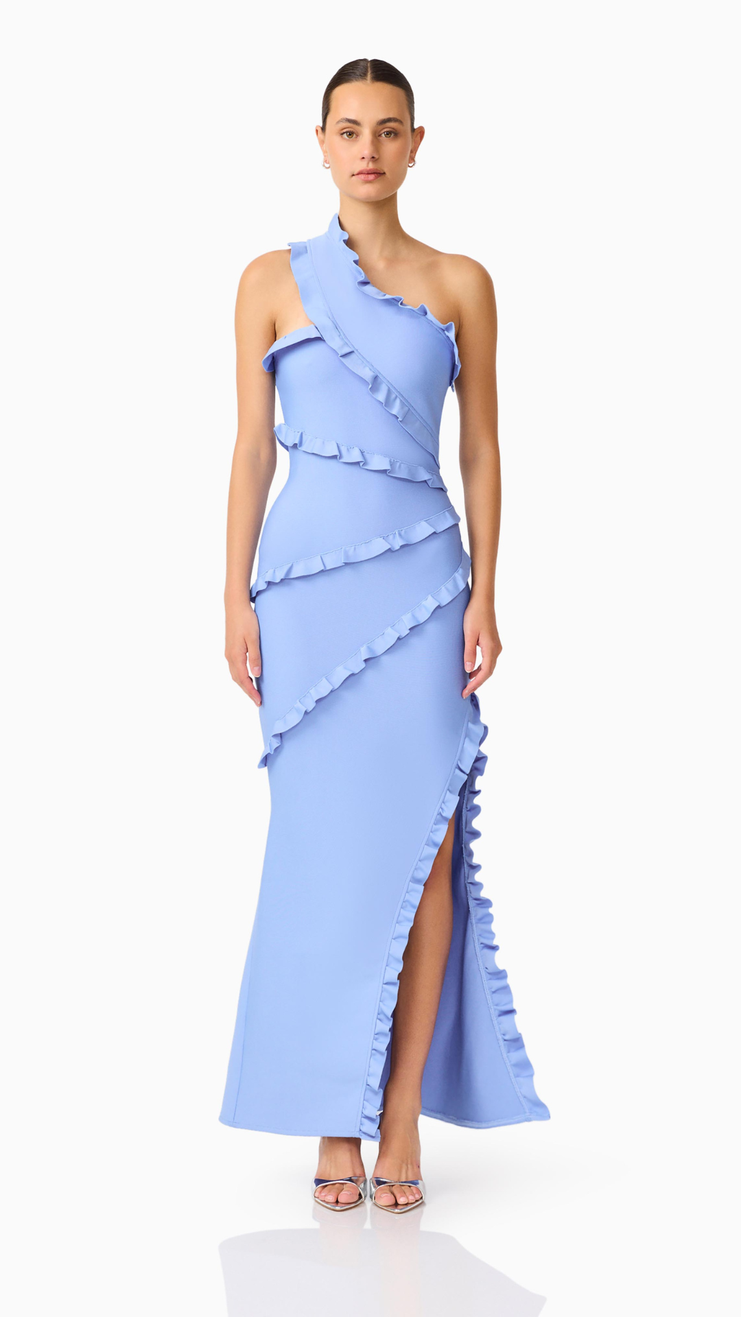 Elliatt - Floriana Asymmetric Gown