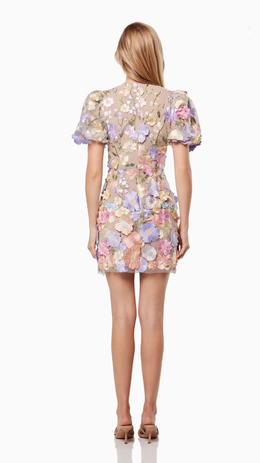 Elliatt - Anthea 3D Lace Mini Dress