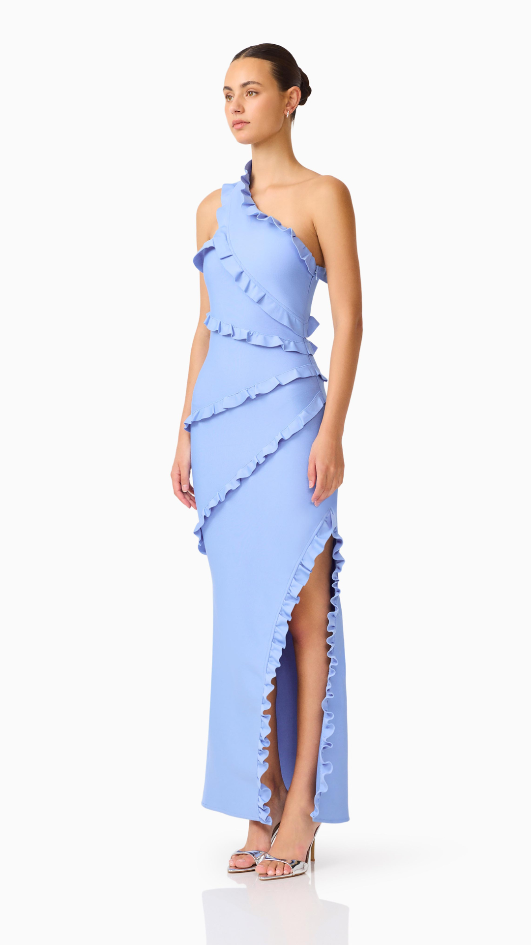 Elliatt - Floriana Asymmetric Gown
