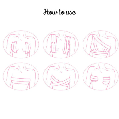 Transparent Boob Tape