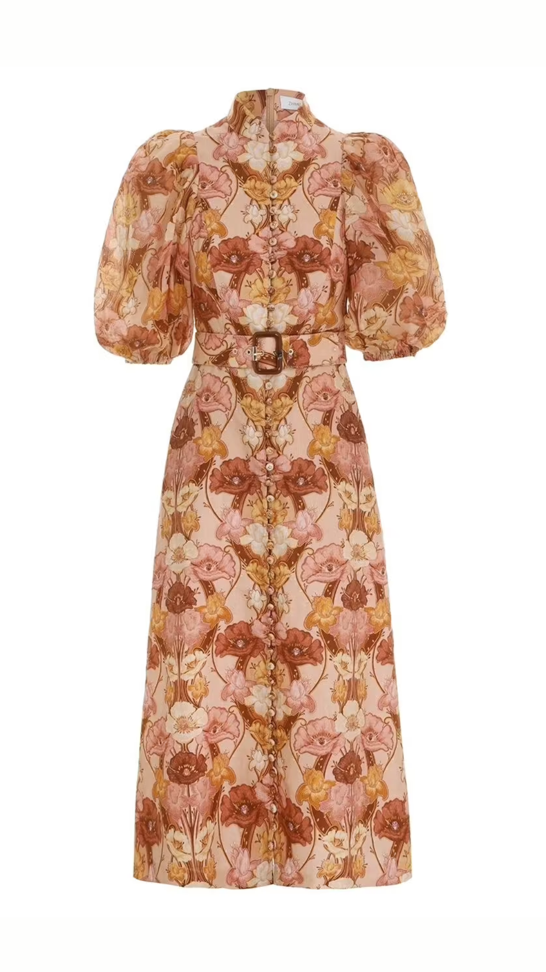 Zimmerman - Tempo Puff Sleeve Day Dress