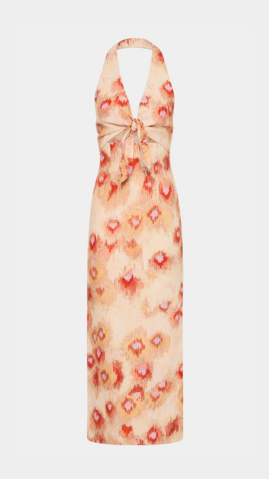 SIR - Fiorella Tie Midi Dress