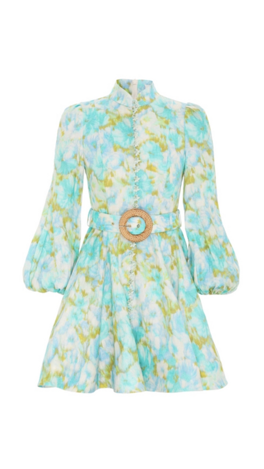 Zimmermann - High Tide Buttoned Mini